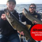 Photo Friday winner, Larry Hope of Reaboro. Larry’s son, Connor, caught this beautiful lake trout while fishing with his dad and guide extraordinaire, JP Bushey, on Georgian Bay.