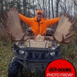 Photo Friday winner, Rodney Barill of Sault Ste. Marie harvested this 60-inch bull at 9:08 a.m. on the opening day of the rifle season in WMU 21B.