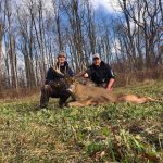 Tyler Anderson of Orangeville harvested his biggest buck to date from 37 yards with a broadside crossbow shot on Nov. 14. 