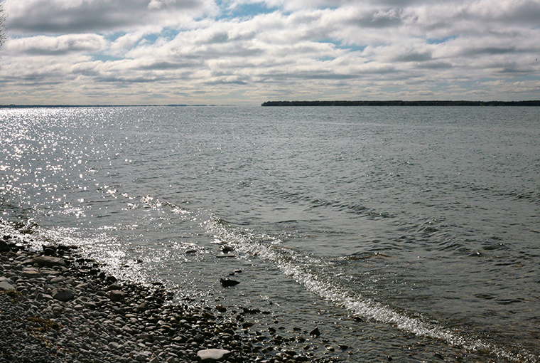 Lake Simcoe looking towards Thorah Island