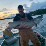 Alexander Marunde of Hamilton landed this beauty 53-inch, MNRF ID tag-equipped muskie on Georgian Bay. He was honoured to have caught a fish so many anglers spend a lifetime pursuing and to assist in the long-term research of the species by filing a report.