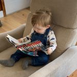 Corey Fortier of Bobcaygeon snapped this candid pic of his son Nolan, 1 ½, who is an avid reader of Ontario OUT of DOORS. He loves flipping through the magazine, pointing at the pictures, and saying his new favourite word: “deer.”