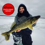 Photo Friday winner Danny Bacon of Spanish used a PK Flutter Fish jigging spoon to catch and release some Spanish gold on Lake Huron.