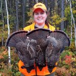 John Honan of Branchton submitted this photo of his daughter Kaitlin showing off their bounty from a September hunt near Long Point. Kaitlin’s keen eye and willingness to get into the thick brush certainly paid off.