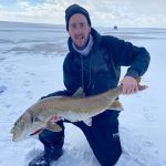 Jake Montgomery of Keswick thought he had another whitefish on until his reel started screaming while ice fishing Lake Simcoe in February. After a good five-minute fight, he caught and released this gorgeous 17-pound lake trout.