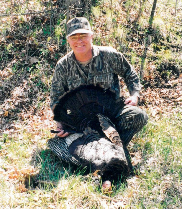 Rick Morgan With turkey