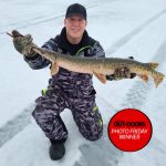 Photo Friday winner Trevor Weagant of Braeside reeled in this longnose gar on the Bay of Quinte.