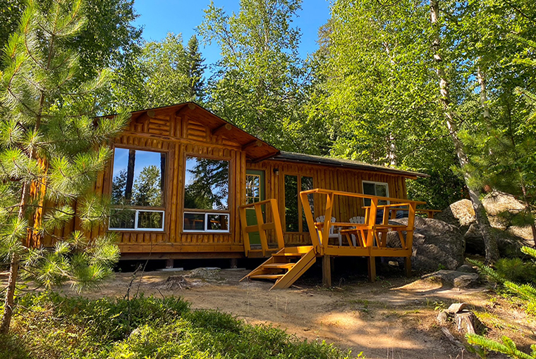 A cabin at Mar Mac Lodge