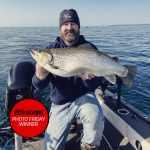 Photo Friday winner Bradley Thorn of Oshawa hooked his personal best brown trout while trolling Lake Ontario near Waupoos Island. He was using a gold Williams Wabler lure in about 40 feet of water.