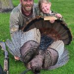 Neil Bannon of Hamilton took his daughter, Fergie, on a field trip during at-home learning this spring and harvested this 22.5-pound tom wielding 1.25-inch spurs and a 10.5-inch beard.