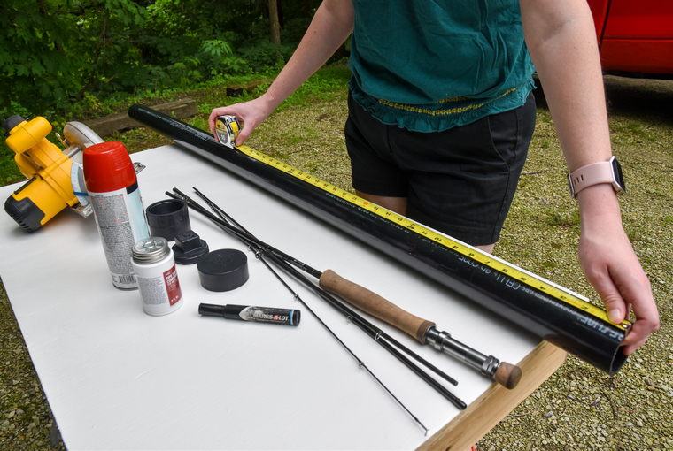 How to Make BEST DIY Homemade Rod Tube Case - EASY Build! 