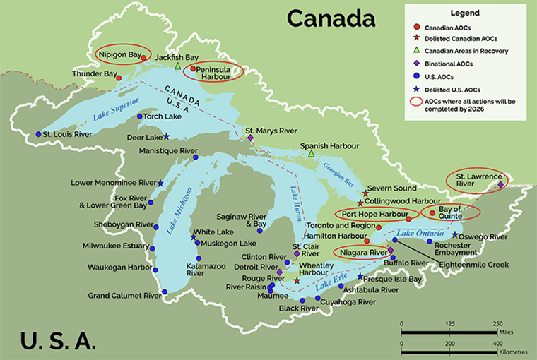 New Great Lakes Deal Marks 50th Anniversary Ontario OUT Of DOORS   Great Lakes Map 760 