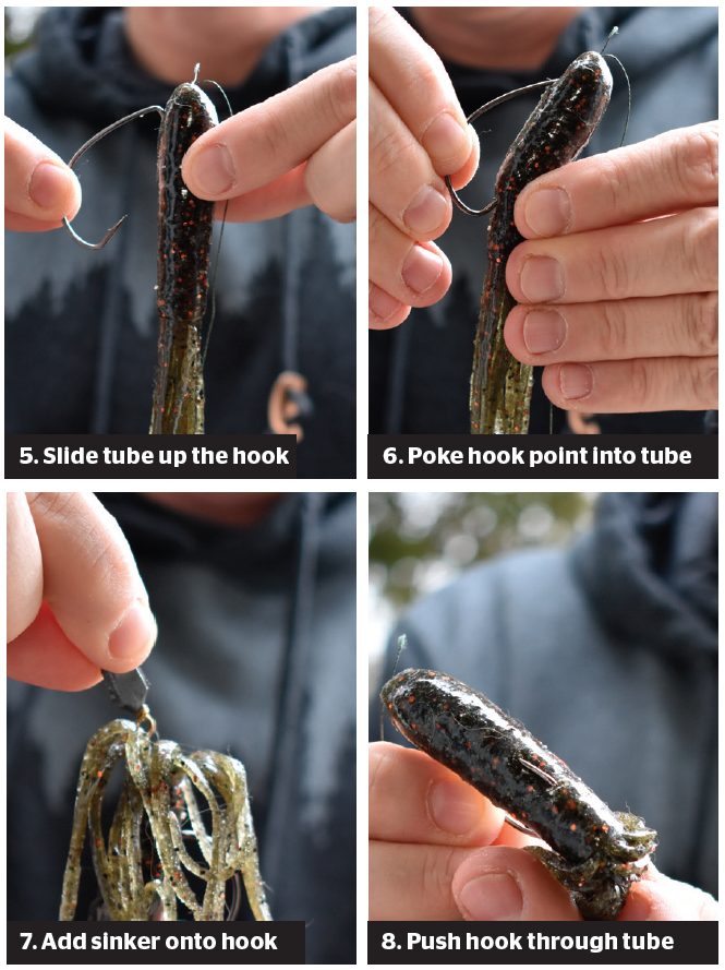 How to Texas Rig Tubes for Better Hooking Percentages 