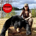 Photo Friday winner Al Armstrong of Eagle River submitted this photo of his granddaughter Tessa McMurrich, who harvested her first bear while hunting with her father Jeff near Minnitaki. Weighing in at 398 pounds, this boar was harvested just 16 kilometers north of their home.