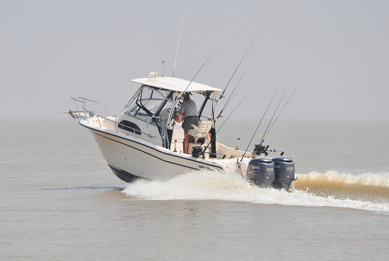 Fishing vessel on the water