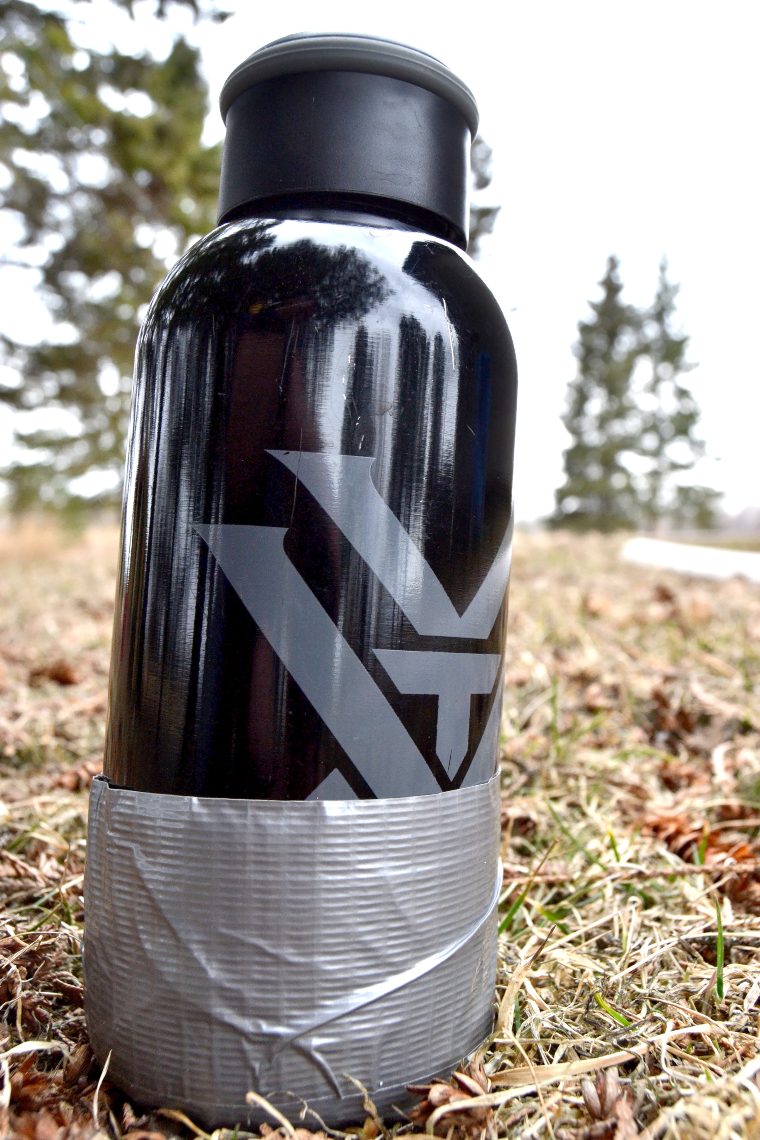 DIY duct tape water bottle