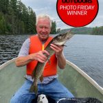 Photo Friday winner Brad Marsh of London, who took this photo of his dad, Paul, after he caught this impressive pike while fishing on a walk-in lake off the Montreal River System near Mowat’s landing. The long-time OOD reader hauled in this pike using a spinnerbait this past August.
