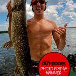 Congratulations to Photo Friday winner Drew Terry of Orillia! Drew landed this pike on a fly-in fishing trip out of Hearst Air Outpost at Wanzatika Lake. It was the first of many pike that trip.