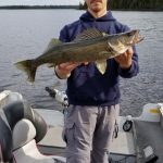 Andreas Kottschoth of Sioux Lookout submitted this photo of Lukas Kottschoth, who won the company fishing event on Pelican Lake with this winning 25-inch walleye.