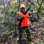 Caitlin Simon of Sudbury had great grouse success while hunting as a new mom.