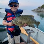 Darcy Palmer of Port Elgin documented five-year-old Jack Palmer catching his personal best smallmouth out of Lake Huron, near Saugeen Shores, using a worm and a split shot on his very own Ugly Stik.