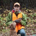 Nolan Murchison of Cardiff harvested his first spruce grouse when his family went on a Thanksgiving camping trip to Temagami. His mom, Diana, sent in the photo.
