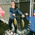 Craig Lalonde of Waubaushene partook in some late-season fishing on Charlton Lake at the end of a family vacation with Kerrie Lalonde and son, Caleb.