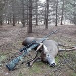 Tyson Kan of McKenzie Island nabbed this whitetail from WMU 13 after it responded to a doe bleat.