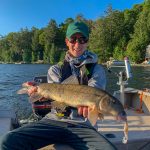 Ayden Veitch of Bracebridge landed a 22-inch white sucker while trolling for walleye – a nice surprise.