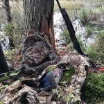 Jim Hicks of Minden had a perfect fall afternoon taking a wood duck on his Dad’s old trap line.