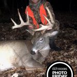 Photo Friday winner, Brennan McGurn of Yarker, harvested his biggest buck to date on a solo hunt with a climbing tree stand on his farm in November. Patience paid off as Brennan passed on some does and a smaller buck, before the deer he was after appeared.