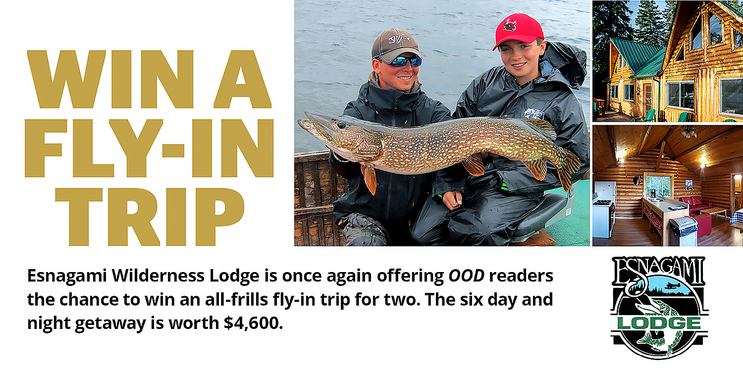 Win a fly-in trip to Esnagami Wilderness Lodge