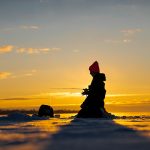 Lisa Hughes of Oshawa ice fishes on Lake Simcoe during the sunrise. Check out her other outdoors photos on IG: @canadianoutdoorphotographer