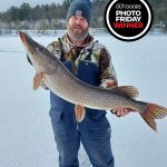 Photo Friday winner Derek Loveys of Lindsay had a great weekend in Haliburton fishing with the boys. Derek pulled this 14.5-pound 37-inch pike from 29 feet of water.