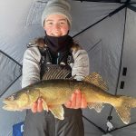 Sarah Wood of Balmertown submitted this photo of her 12-year-old daughter Sadie, who was ice fishing with her dad on Gullrock Lake.