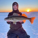 Matt Eles of Sudbury caught some prime-time fishing for walleye on Lake Huron.