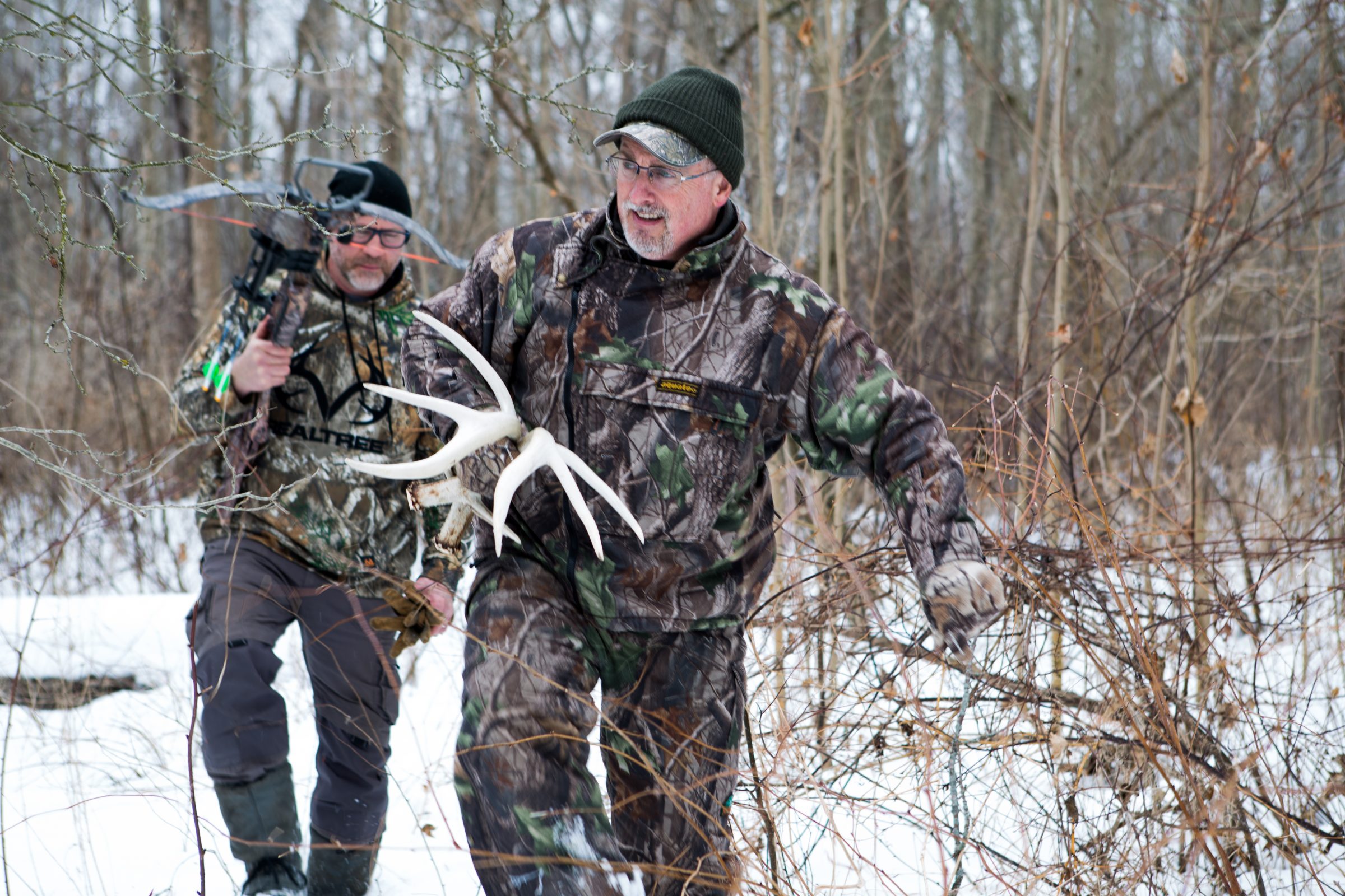 Outfitter Financial's Scott Morrow seeks sheds with a client