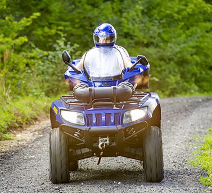 ATV on a road