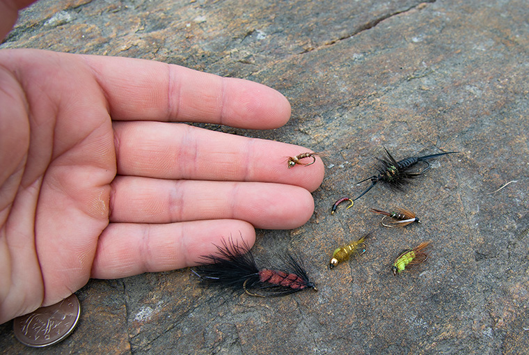 Concerning steelhead fly size ……