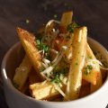 Duck fat garlic Parmesan fries