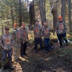 Jesse Austin of Innisfil and his friends built a hunting camp in Whitehall just in time for deer season.