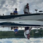 John Rajsic of Braeside does an annual fishing trip with high school friends that have been best buds for 23 years; he called this photo “Fishing on cloud nine.”