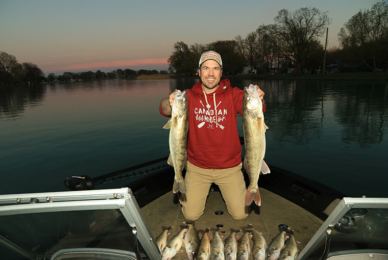 Fun couple of days on St. Clair with the man behind Big Bite Baits