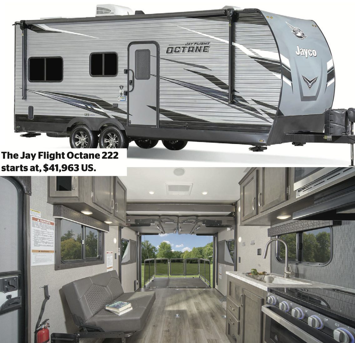 Mid-Size Toy Hauler RV