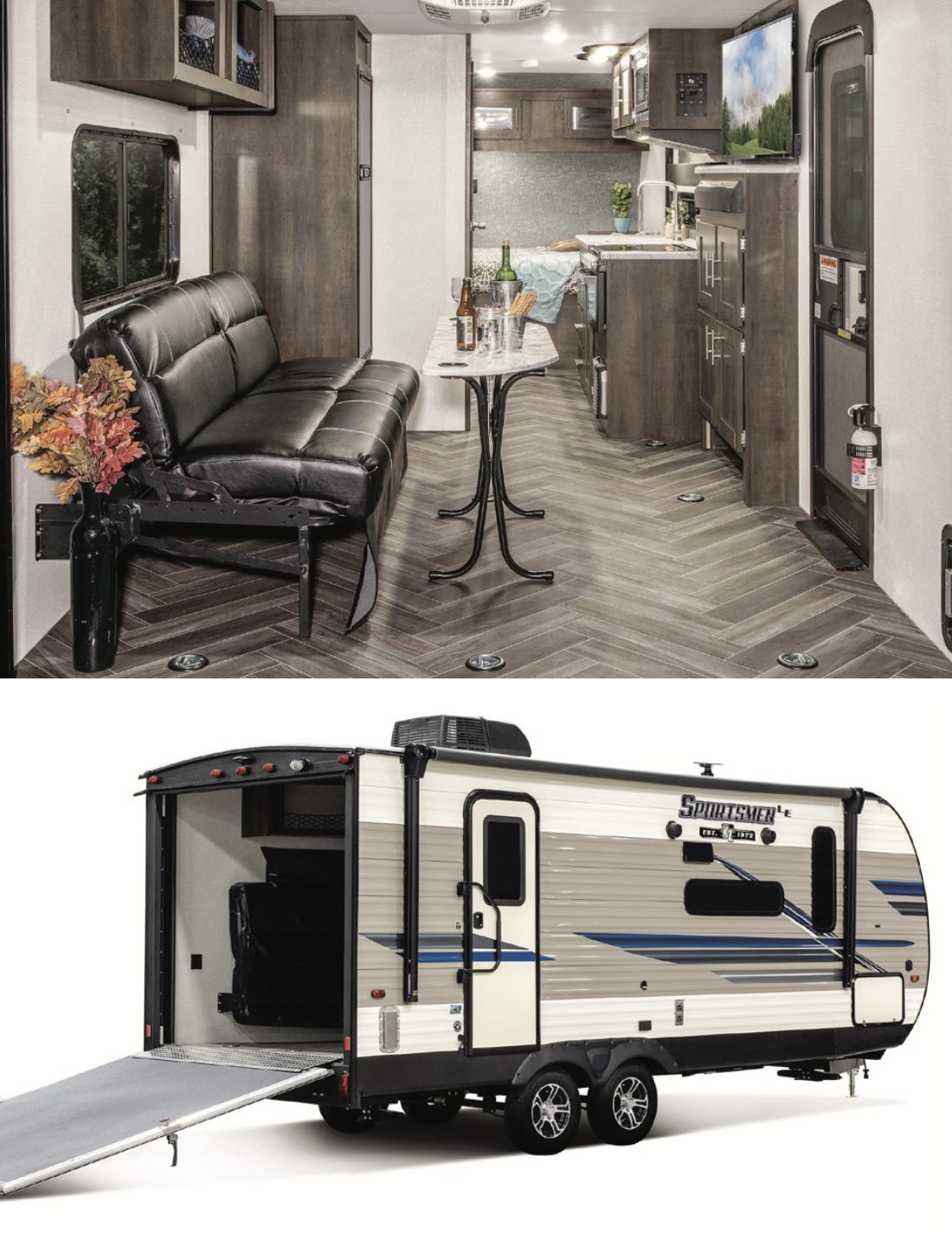 Mid-Size Toy Hauler RV 2