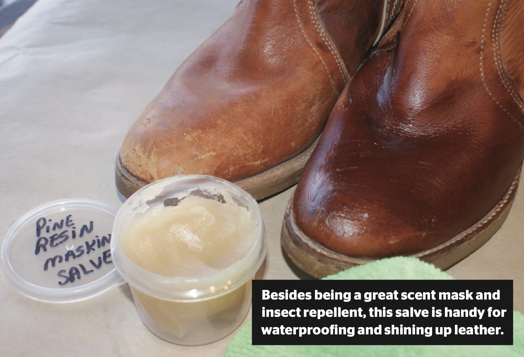 Pine Resin Masking Salve