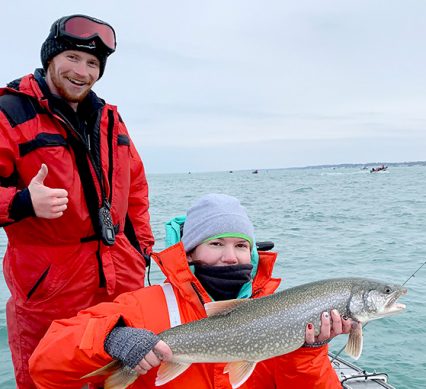 Fishing Guide And Client Horizontal