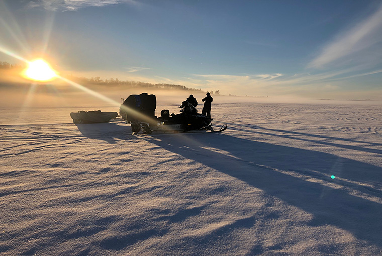 Fishing the icy wilds of Red Lake - Ontario OUT of DOORS