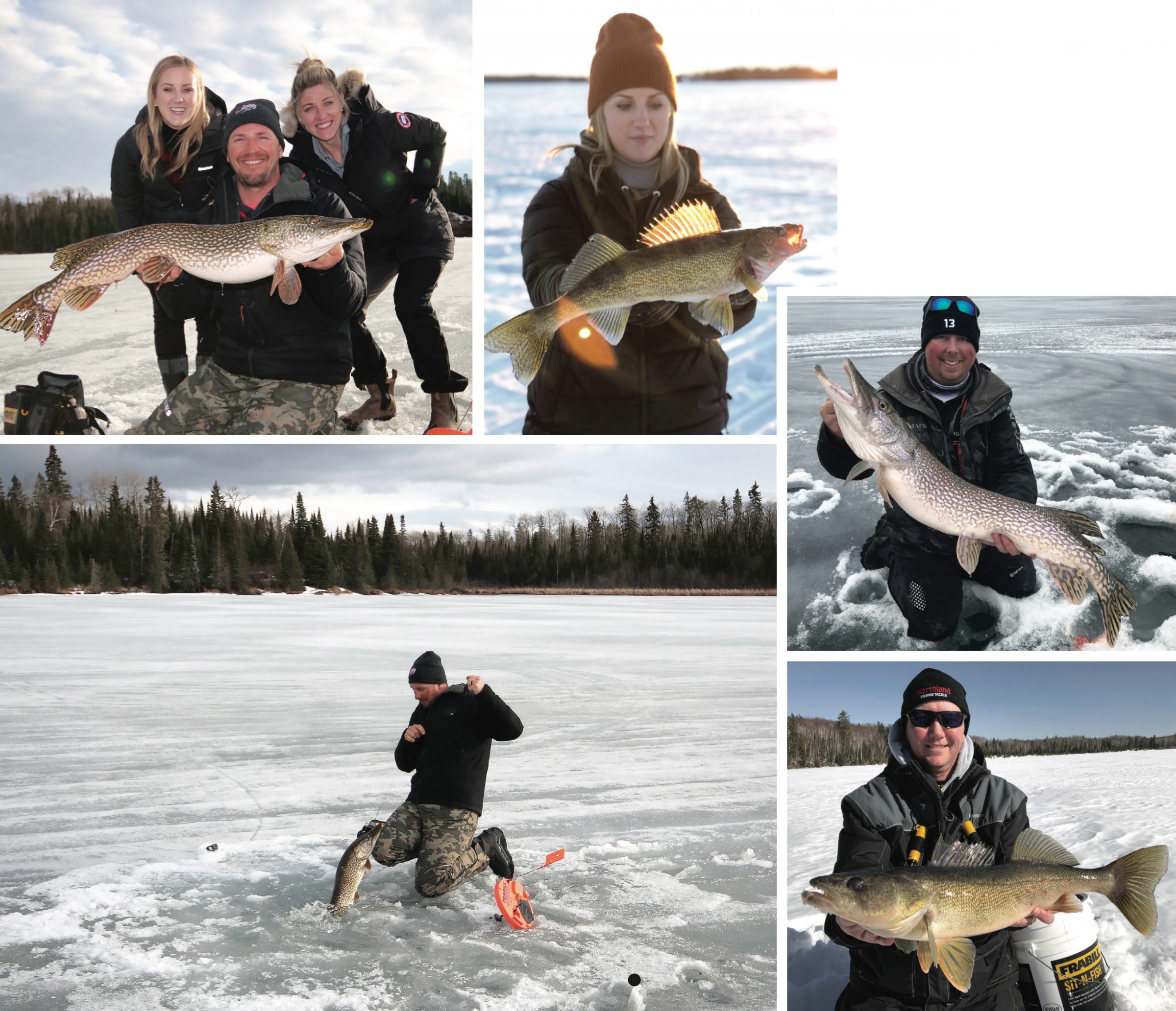 Northwestern Ontario's First Ice Walleye - Northern Wilds Magazine