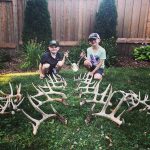 Jeremy Hiltz of Ailsa Craig enjoyed his annual shed hunt in WMU 92 with his boys, Colby and Barrett.